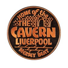 The Cavern Club Liverpool Home of the Mersey Beat Reproduction Badge - New