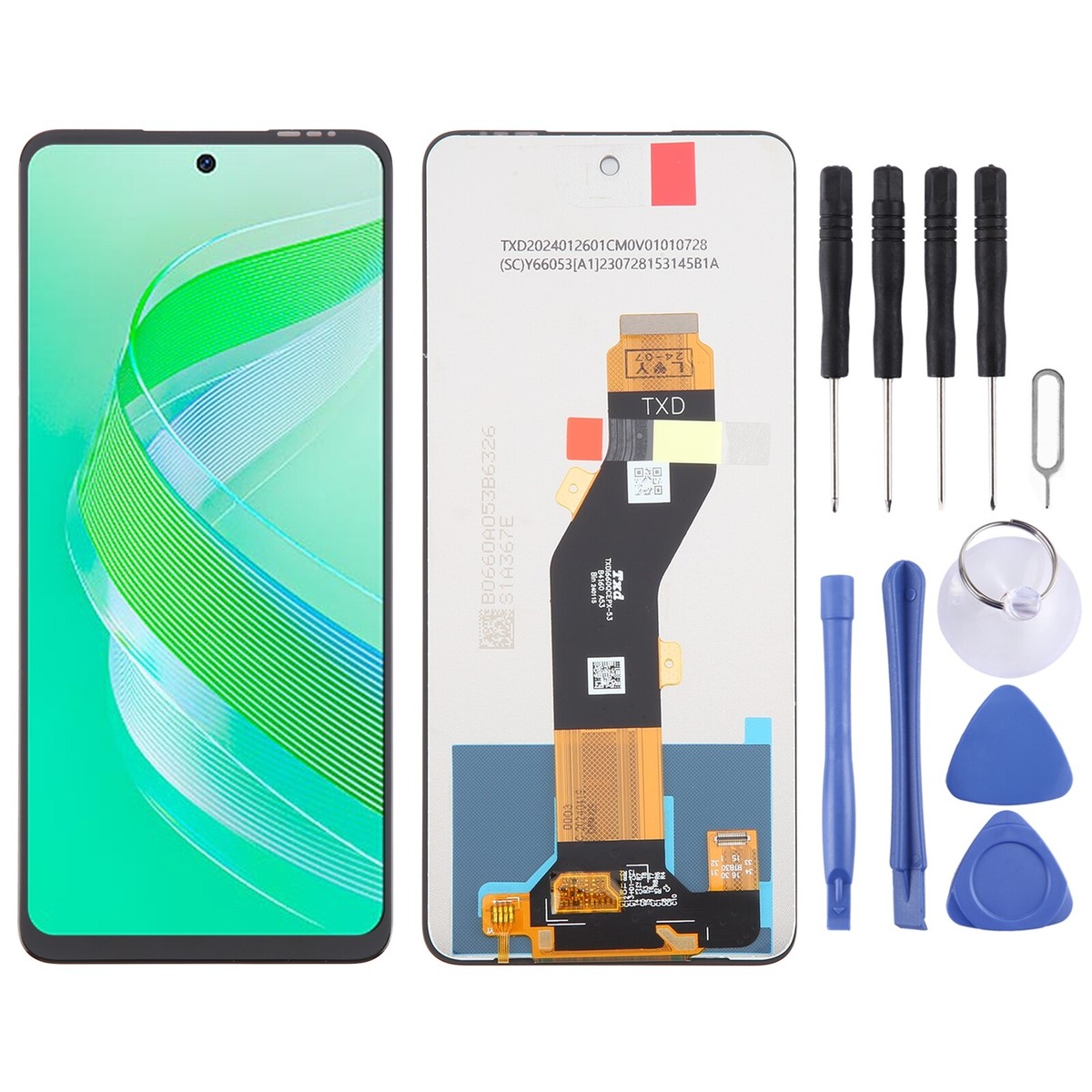 For Infinix Smart 8 Plus X6526 OEM LCD Screen with Digitizer Full