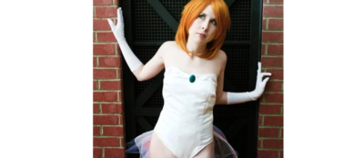 Pokemon Kasumi Misty Goldeen Swimsuit Dress Cosplay Costume Outfit Sz XS/S Pokemon Kasumi Misty Goldeen Swimsuit Dress Cosplay Costume Outfit Sz XS/S