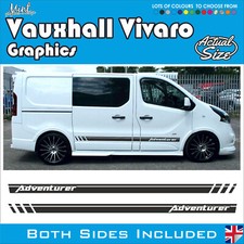 SWB Vauxhall Vivaro Motorhome Camper Decals Stickers Van Graphics NO P&P 391
