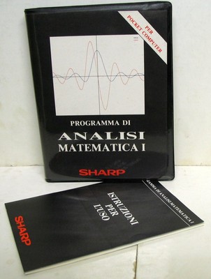 SHARP - MATHEMATISCHES ANALYSEPROGRAMM 1 für Pocket Computer