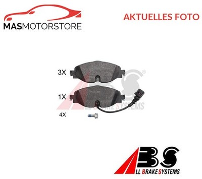 SATZ BREMSBELÄGE BREMSKLÖTZE VORNE ABS 37958 P FÜR VW GOLF VII,PASSAT