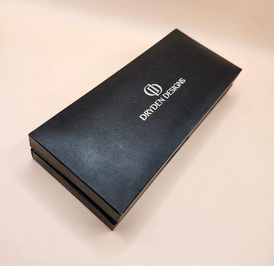 Pluma Estilográfica Dryden Designs - Púrpura en Caja Original con Tinta e Instrucciones Foto 4 de 4