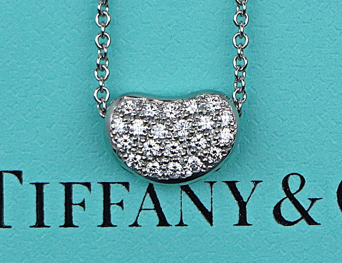 Tiffany & Co. Diamond Fine Pendants 19 - 24 in Necklace for sale