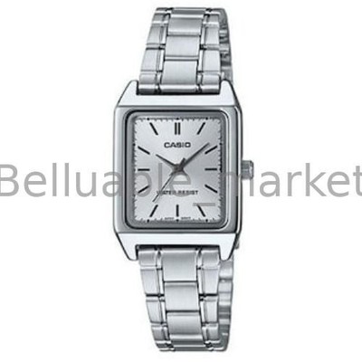 Casio LTP-V007D-7E Square Women's Metal Wrist Watch