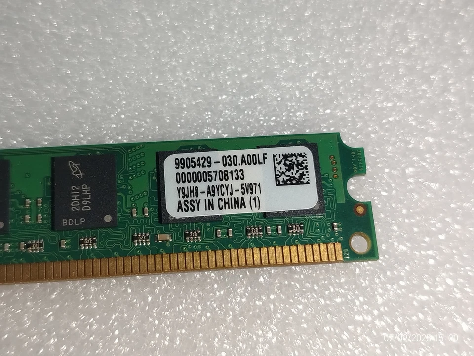 Kingston 2GB DDR2 Desktop Memory Low Profile 1.8v KTH-XW4300/2G - Image 3 of 3