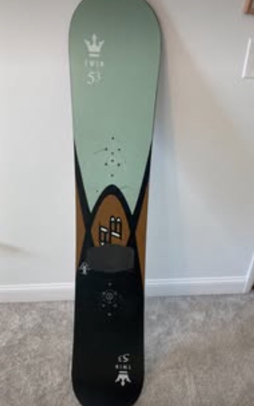 Burton Twin 58 ビンテージ Vintage 1994 Burton Ouija Twin 58 Men's Snowboard 152cm Wood