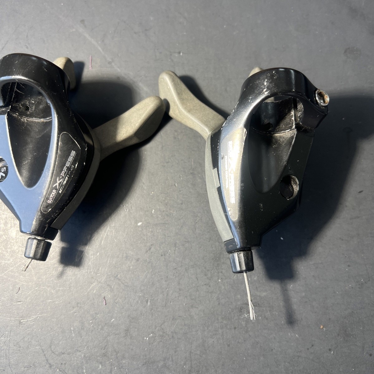Ensemble Commande Vitesse Suntour X-Press XC Pro 7v 7s Rétro