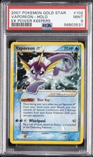 2007 POKEMON EX POWER KEEPERS GOLD STAR #102 VAPOREON-HOLO PSA 9 on eBay