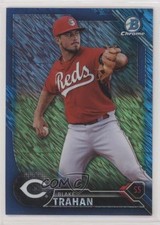 2016 Bowman Chrome Prospects Blue Shimmer Refractor Blake Trahan #BCP163 3c7