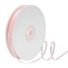 Light Pink 1/8 Inch x 100 Yards Double Faced Satin Thin Ribbon Crafts Bows