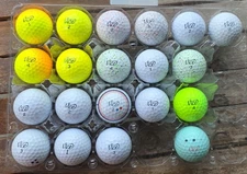 20 Vice Golf Balls Drip Shade 5A & 4A Golfballs Tracer Tour Pro Plus Soft