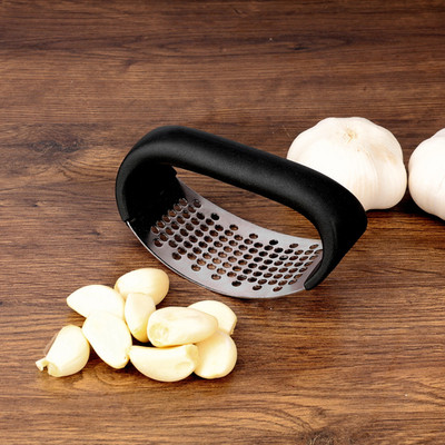 Garlic Press Rocker Stainless Steel Heavy Duty GarlicCrusher Smashe Kitchen Tool