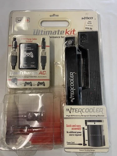 NYKO Enhanced Performance PS3 Ultimate Kit Intercooler/Dual Charger AC