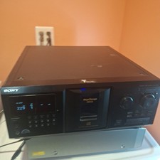 Sony CDP-CX355 300-Disc Mega Storage CD Changer Player Black Compact FOR PARTS