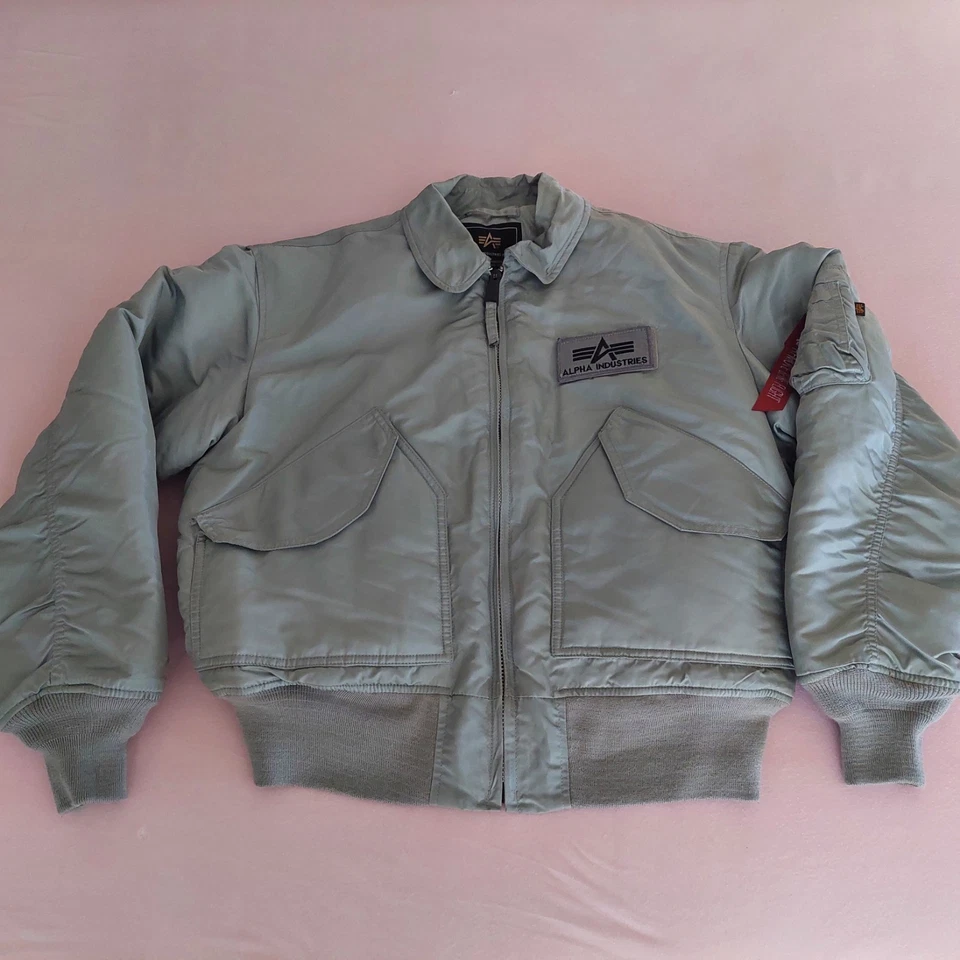 Alpha Industries Gr.L Original Herren Bomberjacke Im Sehr Guten Zustand - Bild 2 von 4