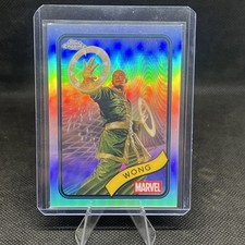 2025 Topps Chrome Marvel "Wong" Refractor- #86