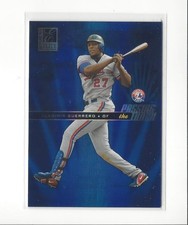 2004 Donruss Elite Passing the Torch Blue #8 Vladimir Guerrero Expos /250 