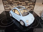 Vintage Barbie 17" VOLKSWAGEN VW CAR Mattel 2000 Blue Beetle Barbie Bug Sunroof