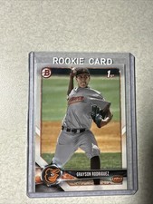 Grayson Rodriguez 2018 Bowman Draft #BD-73 -Orioles