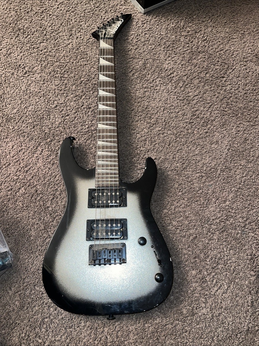 Jackson Dinky Minion JS1XM/JS Series/未使用 Jackson JS Series Dinky Minion JS1X Electric 3/4 Guitar - Silver
