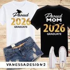 Family Graduation Shirts 2026, Personalized Graduation Shirts for Family Custom
