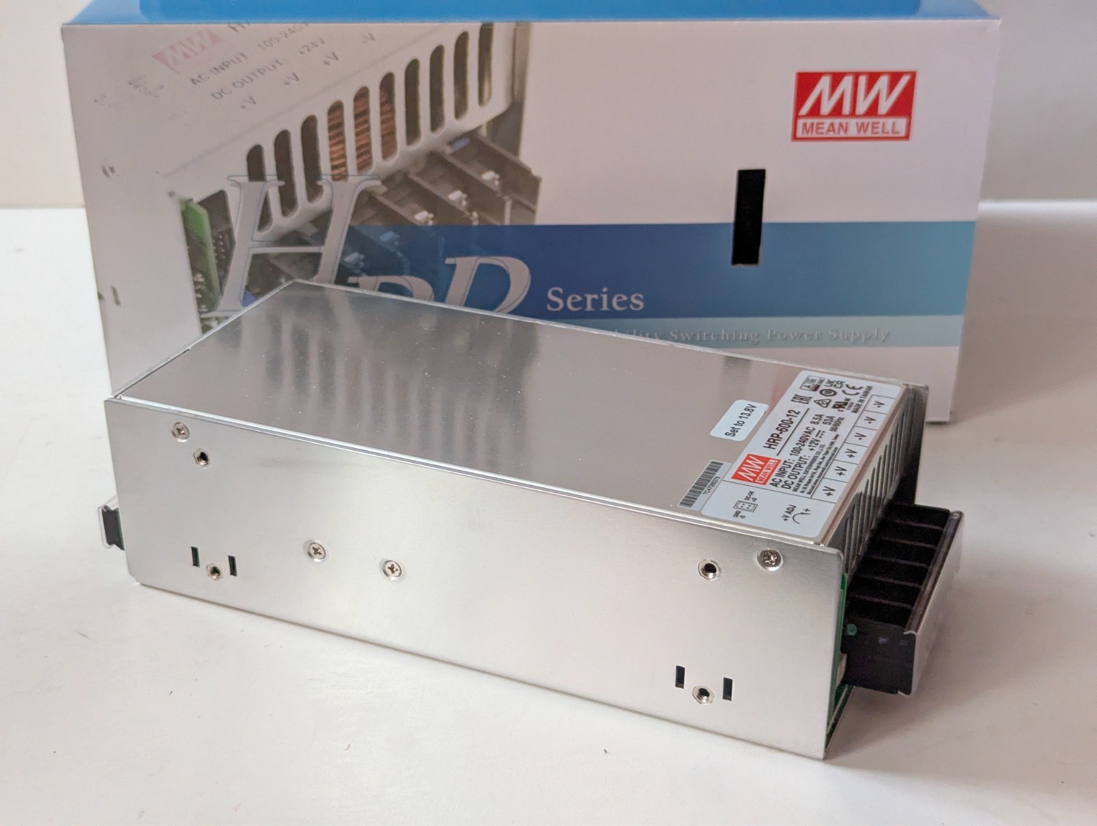 MEAN WELL HRP-600-12 636W 12V 53A Industrial Power Supply 12V 600W 50A - NEW