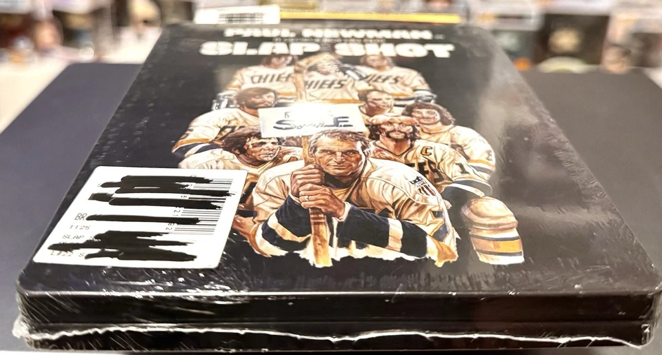 SLAP SHOT 1977 STEELBOOK LIMITED Ed. BR SHOUT w/PROTECTOR Paul Newman - Image 4 of 4