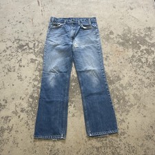 Vintage Levis 517 Bootcut Jeans Distressed 31x29 Orange Tab 20517-0217 USA 80s