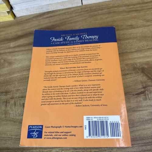 Inside Family Therapy: A Case Study in - Paperback, by Nichols Michael - Foto 6 di 13