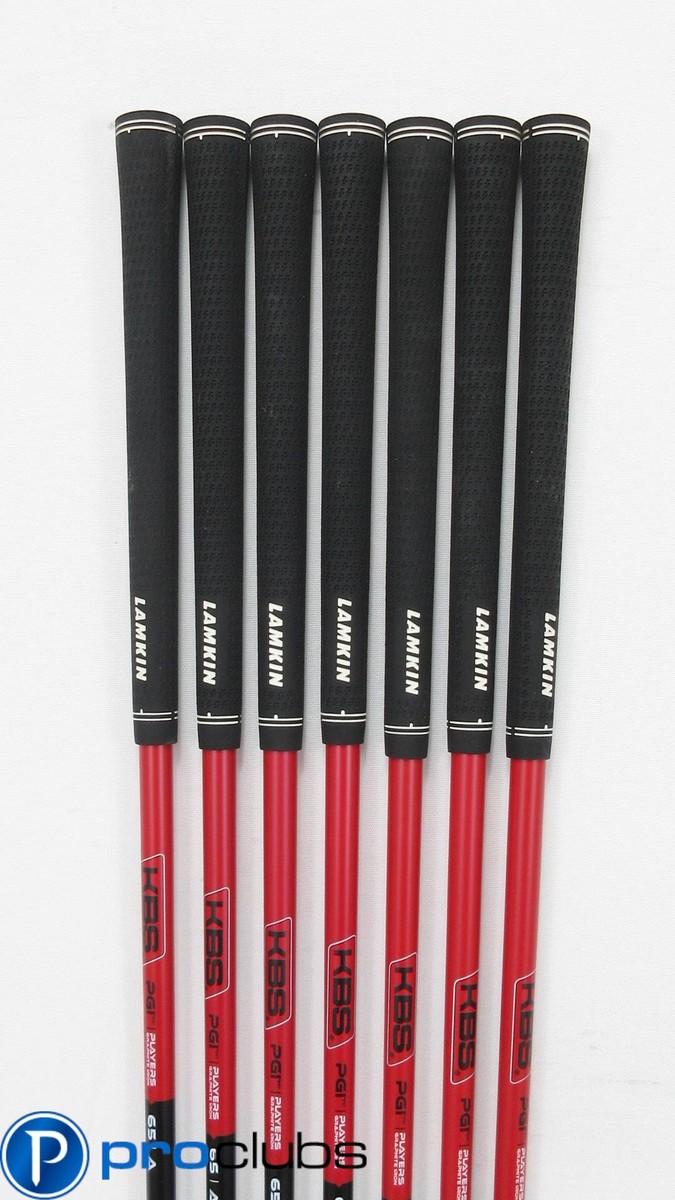 NEW COBRA KING LTDx ONE LENGTH IRONS 5-PW,GW GRAPHITE KBS