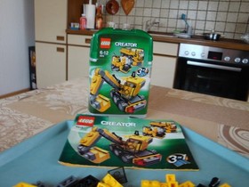LEGO 7 Set's "CREATOR" (SKU = see nachf.) used, compl. m. Manual., Original Box