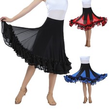 Women    's Skirt Flamingo Maxi Skirt Standard Ballroom