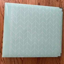Project Life Becky Higgins 12x12 Photo Scrapbook Album Turqois - D Ring