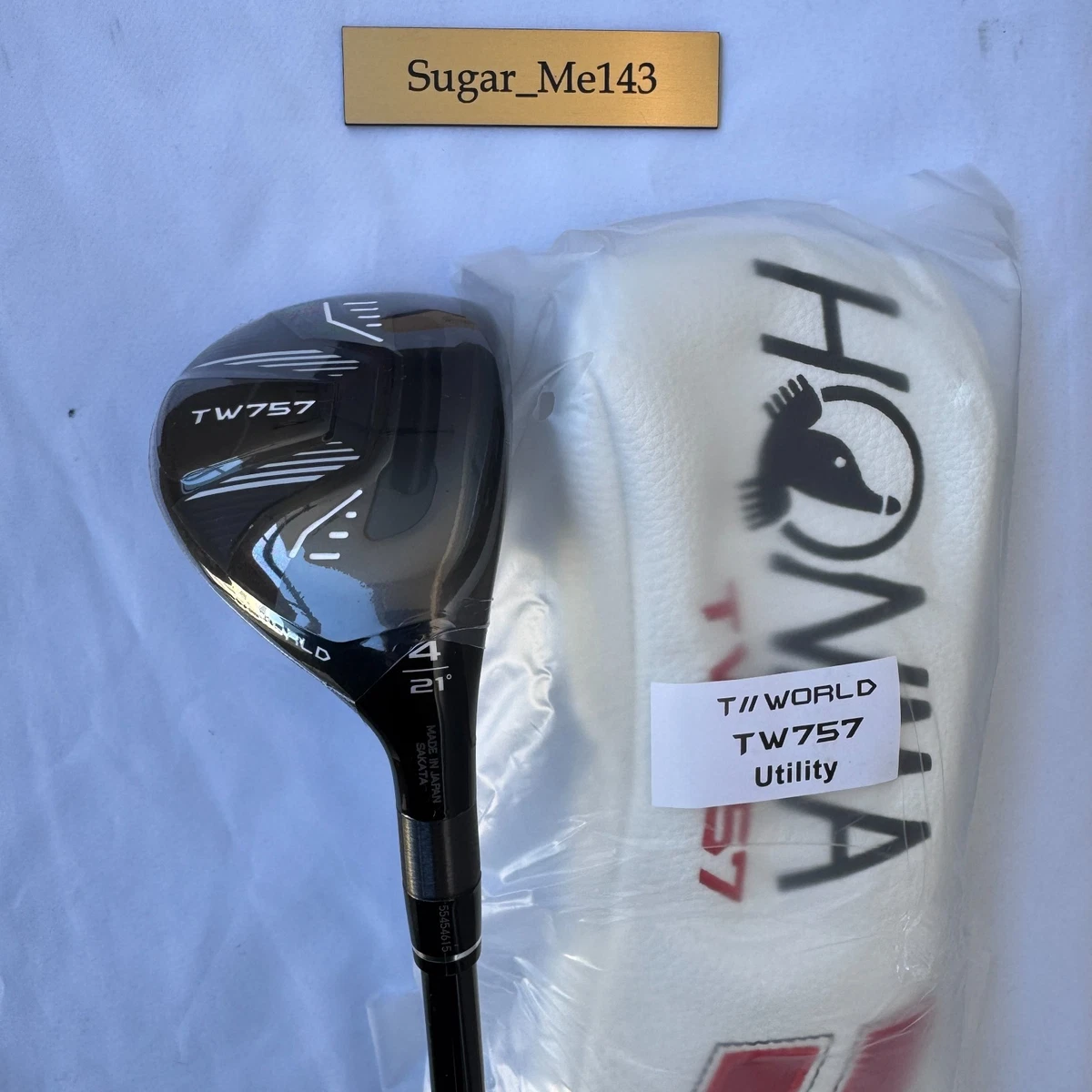 Club Hybride MUTSUMI HONMA MH030 #8 - Flex SR - Graphite - Main Droite - Neuf