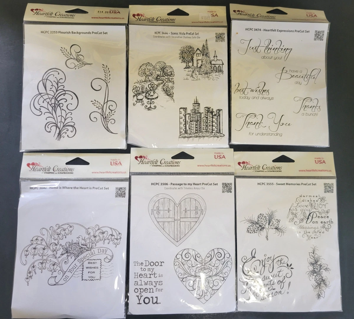 Heartfelt Creations Craft Stamps for sale | eBay