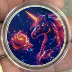 Hayleybug 1 oz Galaxy Gardner Unicorn .999 Fine Silver Rare 12/20 Made Free S&H