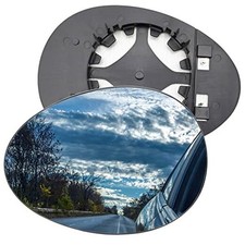 Mirror Glass Replacement Driver Left Side Mirror Heated with Backing LEFT