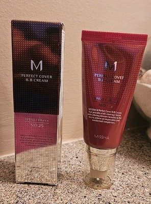 Missha M Perfect Cover BB Cream # 25, USA Seller