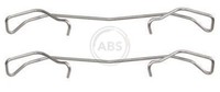 A.B.S. 1678Q ZubehöRsatz, Scheibenbremsbelag Vorne FüR Seat Skoda VW