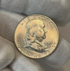 1963 D Ben Franklin 90% Silver Half Dollar Brilliant Uncirculated Free Shipping