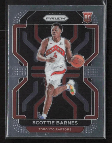 2021-22 Panini Prizm #320 Scottie Barnes RC Toronto Raptors