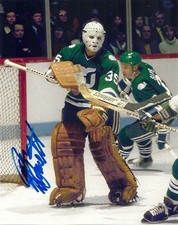 Hartford Whalers John Garrett Autographed Signed 8x10 Photo COA TWO