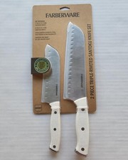 Faberware 2 Piece Triple-Riveted Santoku Knif...