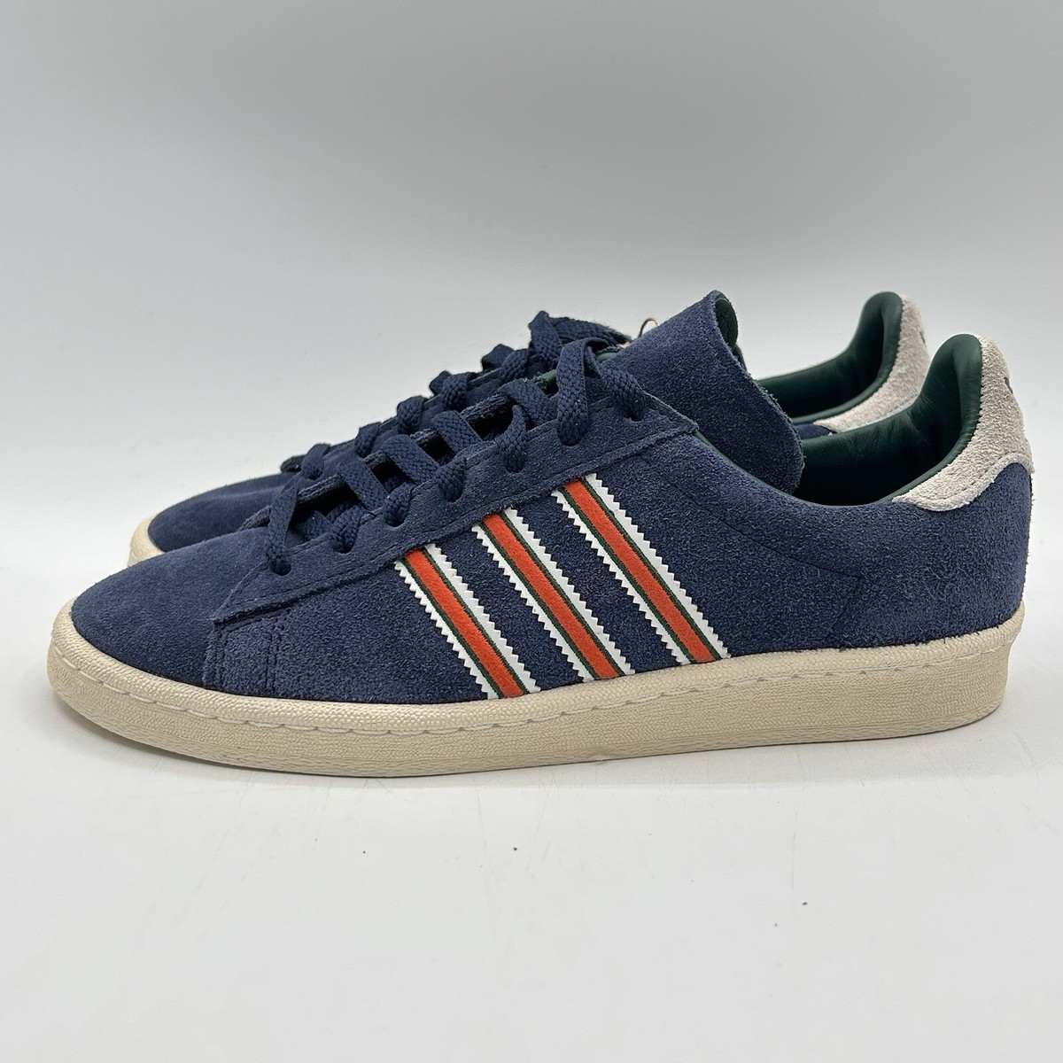 Adidas Men's Campus 80's Originals Size 9.5 Blue/Orange Adidas Men's Campus 80's Originals Size 9.5 Blue/Orange