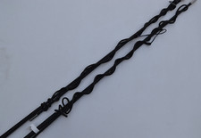2 x Longiergerte &ndash; Ausstellungst&uuml;cke in Schwarz &ndash; Steckbar Set 2