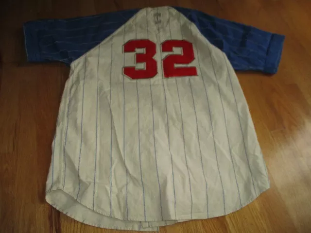 1958-66 LA DODGERS KOUFAX #32 MAJESTIC COOPERSTOWN COLLECTION JERSEY (HOME)  XL