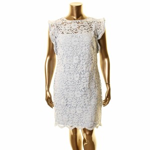 pale blue sheath dress