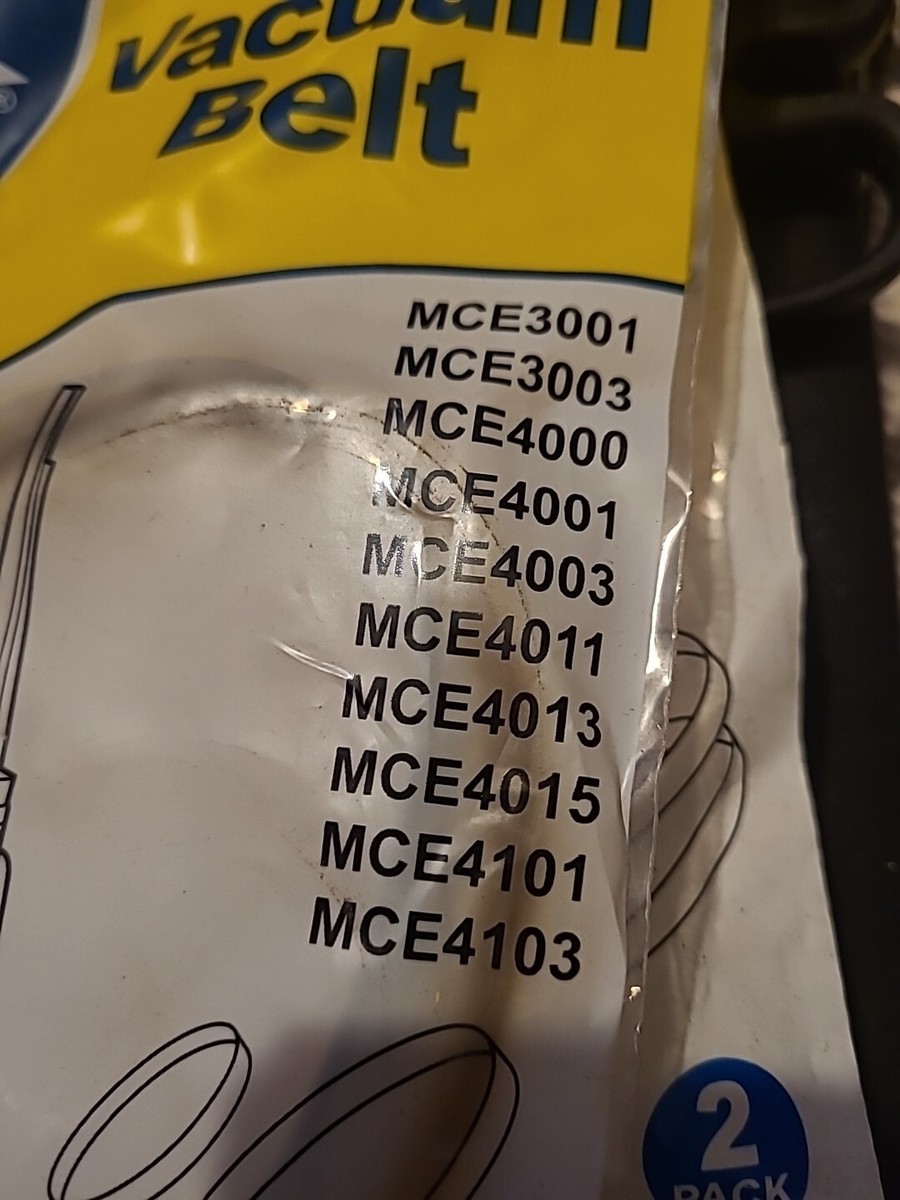 2 Drive Belt For PANASONIC MC-E4103 MC-E4111KP47 Vacuum Hoover - Foto 5