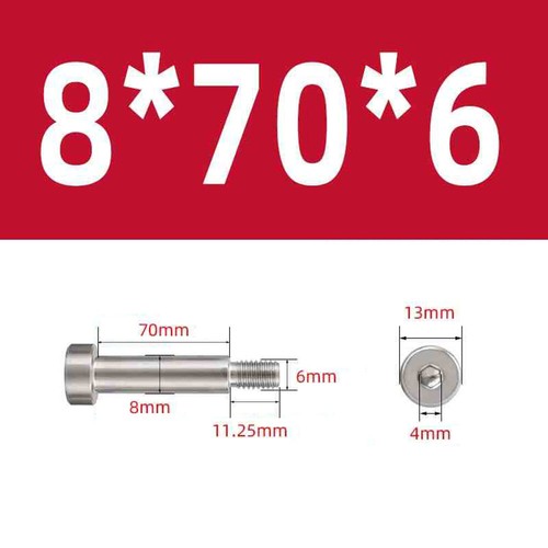 304 Stainless Steel Round Head Hexagonal High Limit Step Screw M2.5 M3 - M8 M10 - Picture 91 of 135
